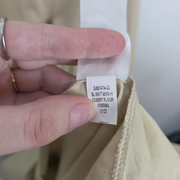 Old Navy Cream Neutral Ribbed Minimalist Sleeveless Midi Dress Size 2XL - Picture 7 of 10